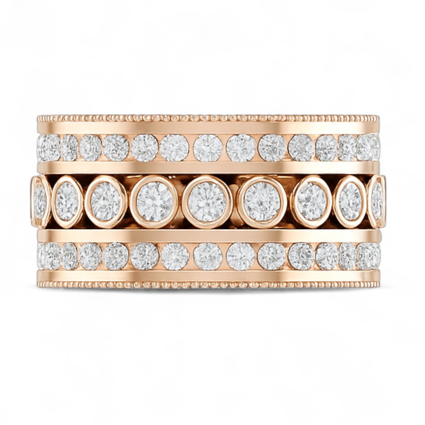 Royal Wide Eternity Band Ring
