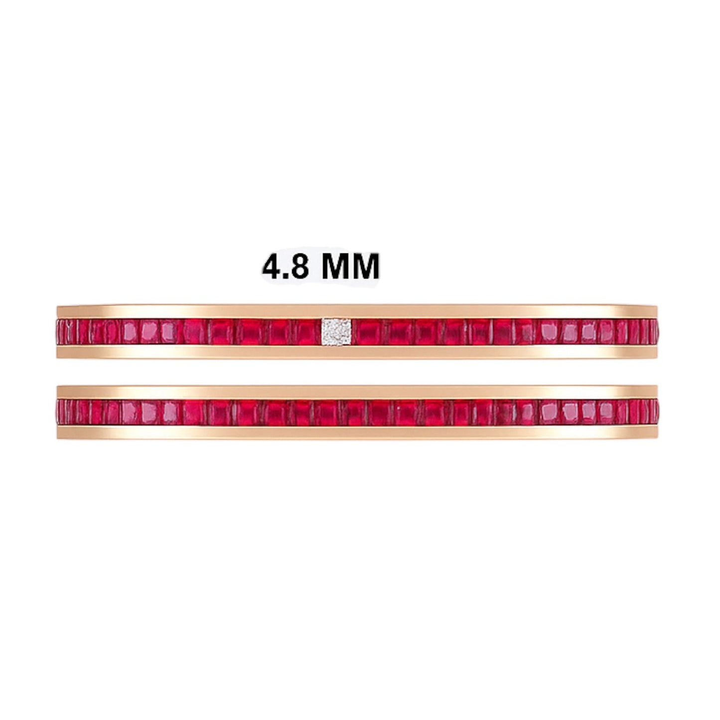 Princess Ruby Line Bangle