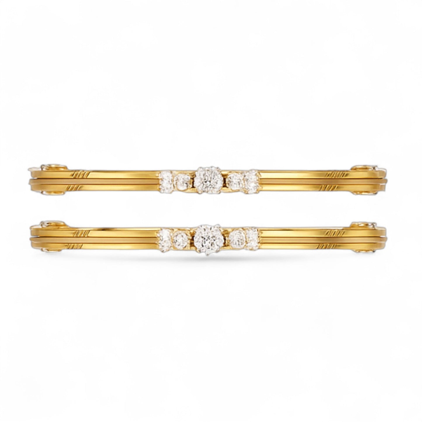 Star Cluster Diamond Bangle