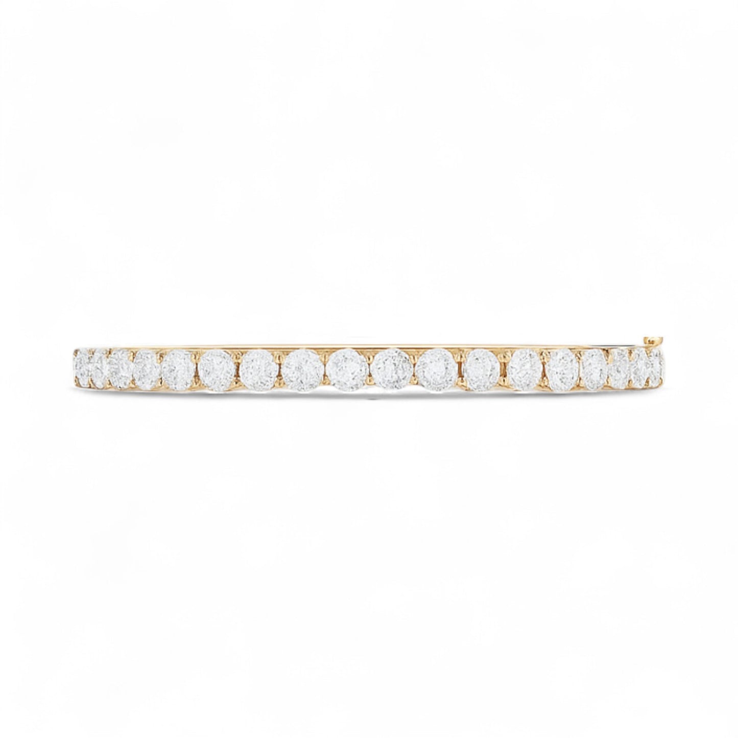 Classic Diamond Line Bangle