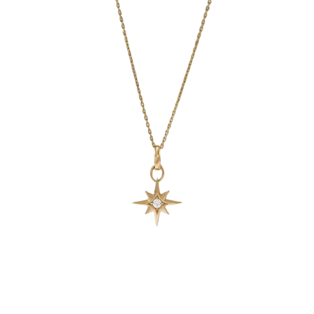 Tiny North Star Charm 1 Shine Pendant