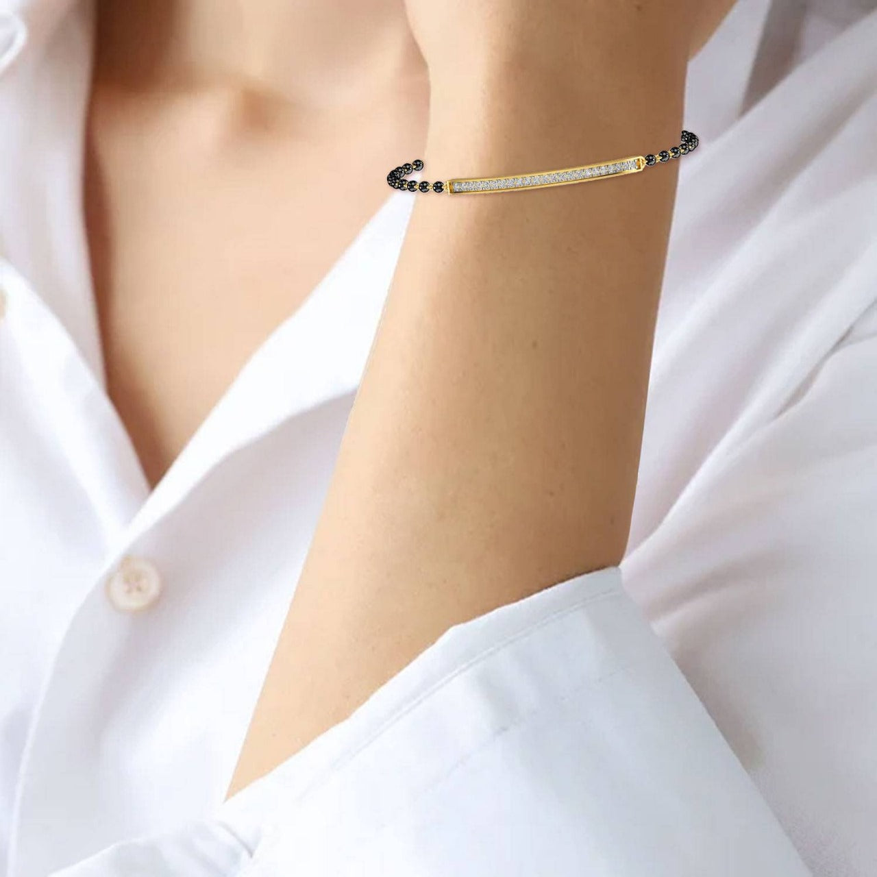 Elegant Officewear Bracelet Mangalsutra