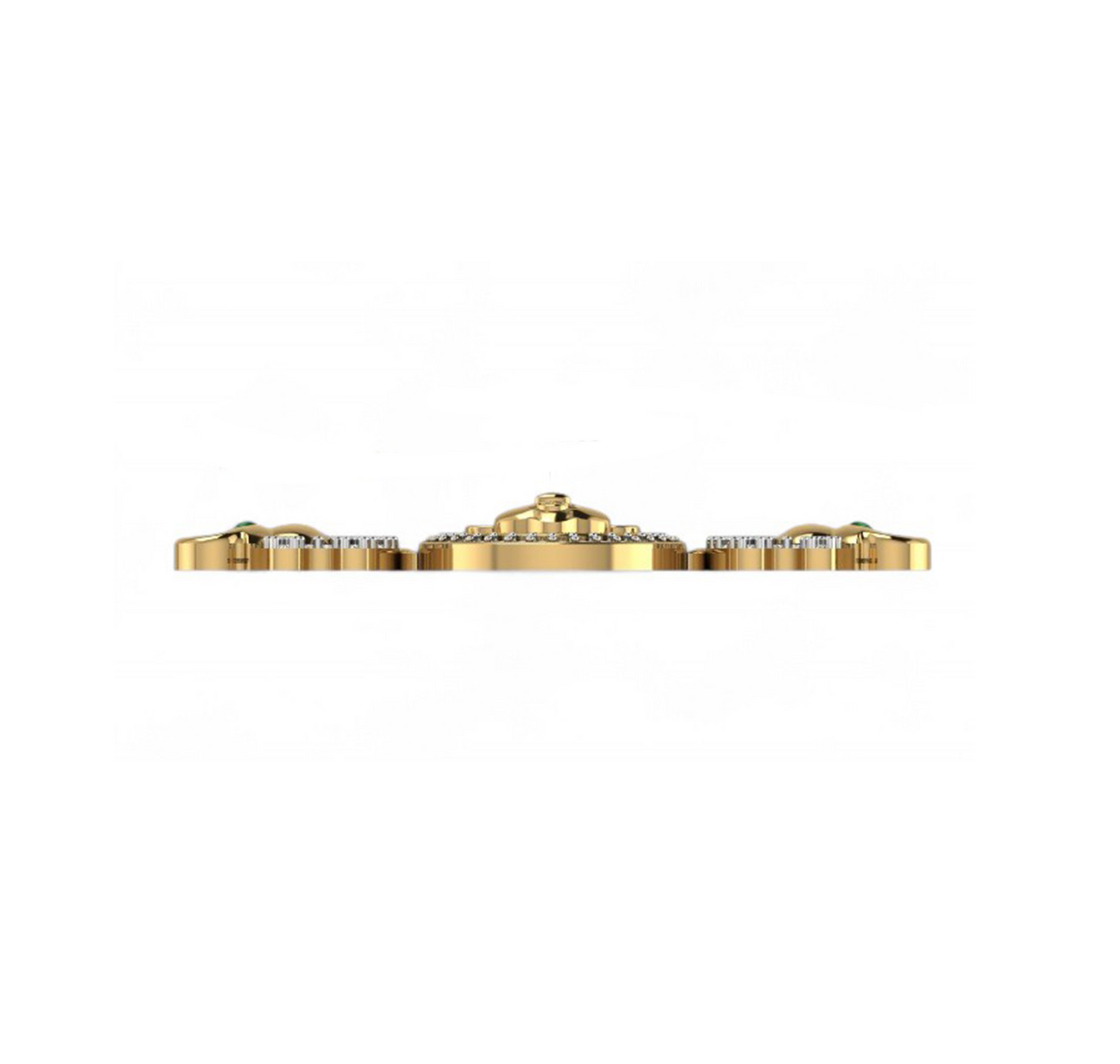 Mickey Gold and Diamond Kids Chain bracelet