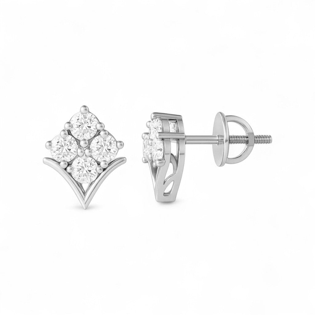Everyday Elegance Flower Bud Stud Earrings
