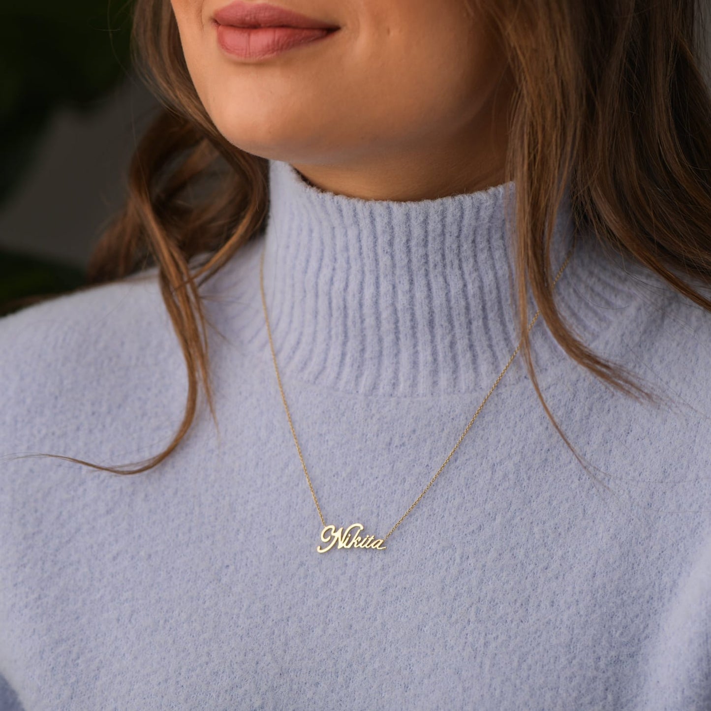 Bespoke name pendant