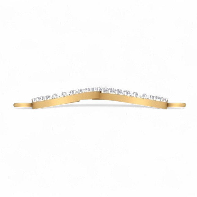 Infinite Love Gold and Diamond Chain Bracelet