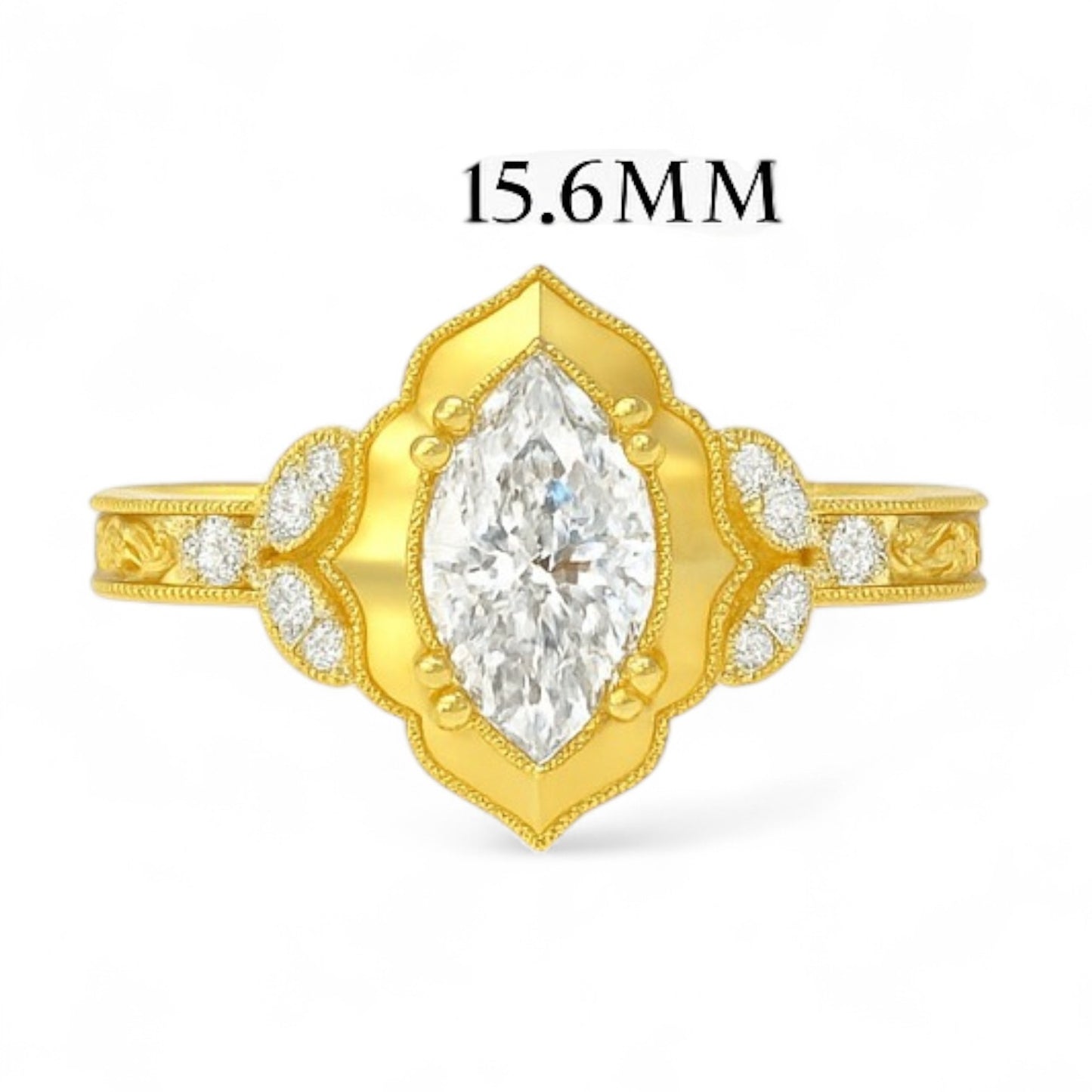 Vintage Marquise Diamond Ring