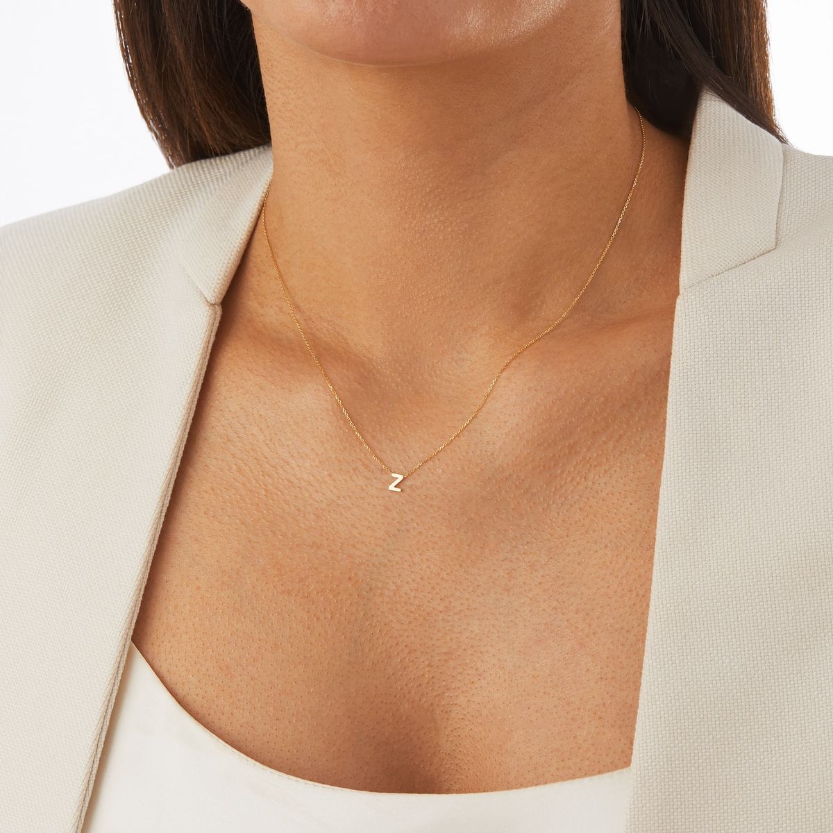 Personalised alphabet pendant