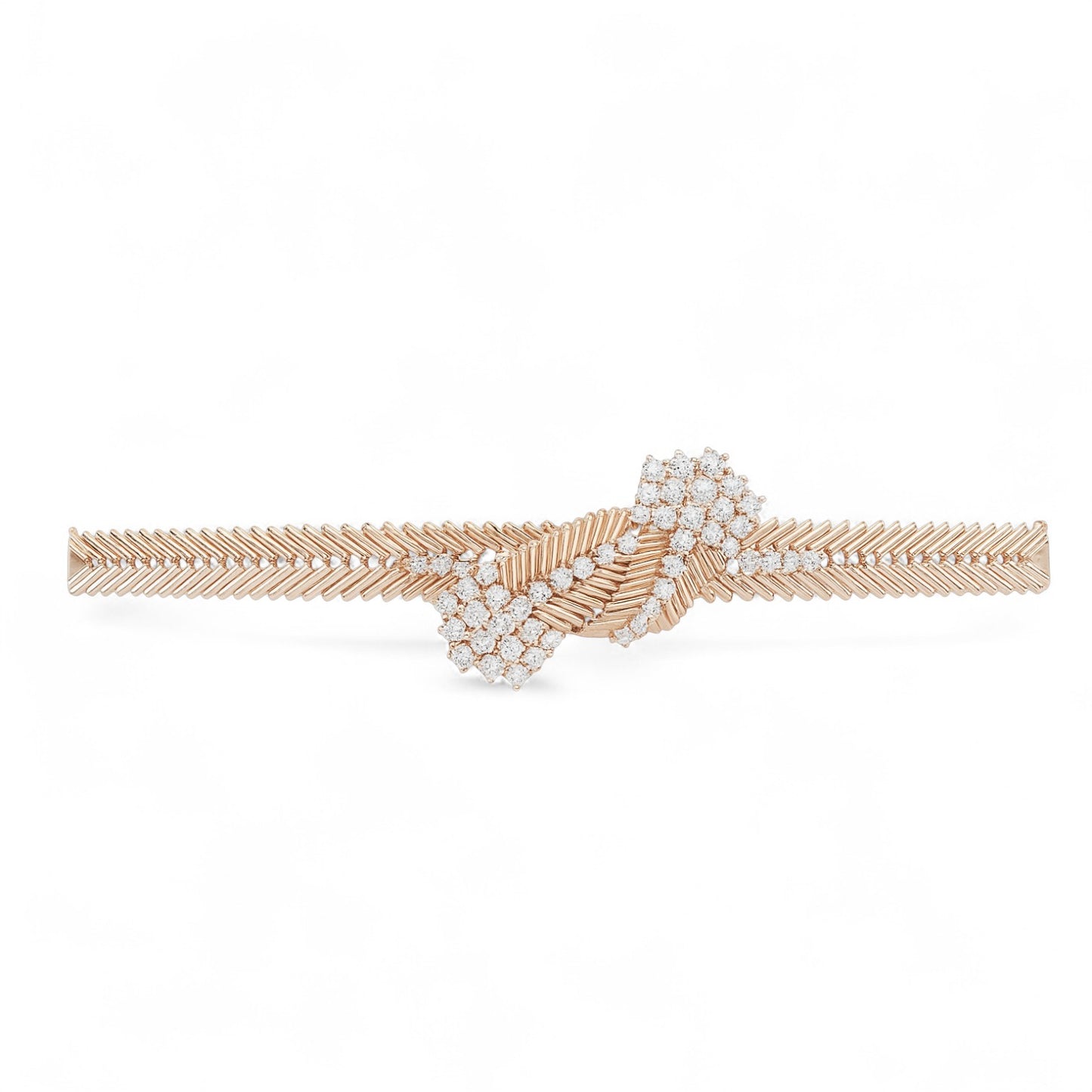 Vintage Knot Cluster Statement Bracelet