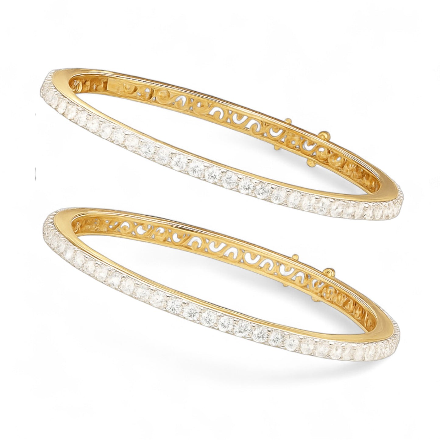 Classic Royal Diamond Bangle