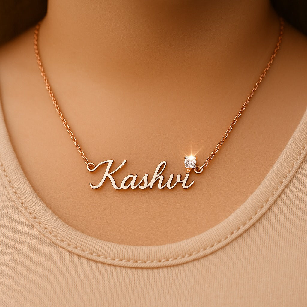 Bespoke name pendant