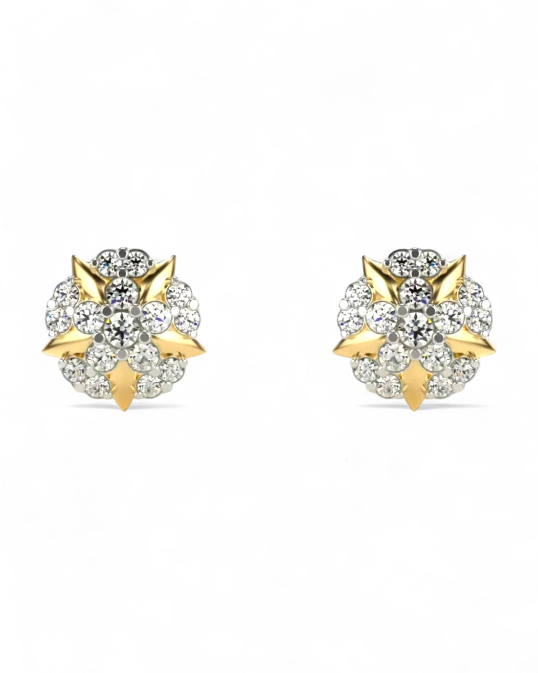 Star Petal Stud Earring
