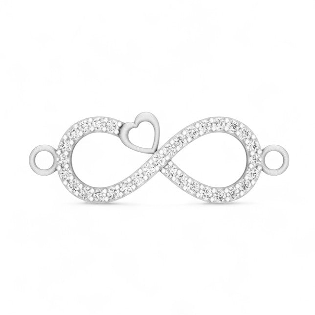 Infinite Love Gold and Diamond Bracelet