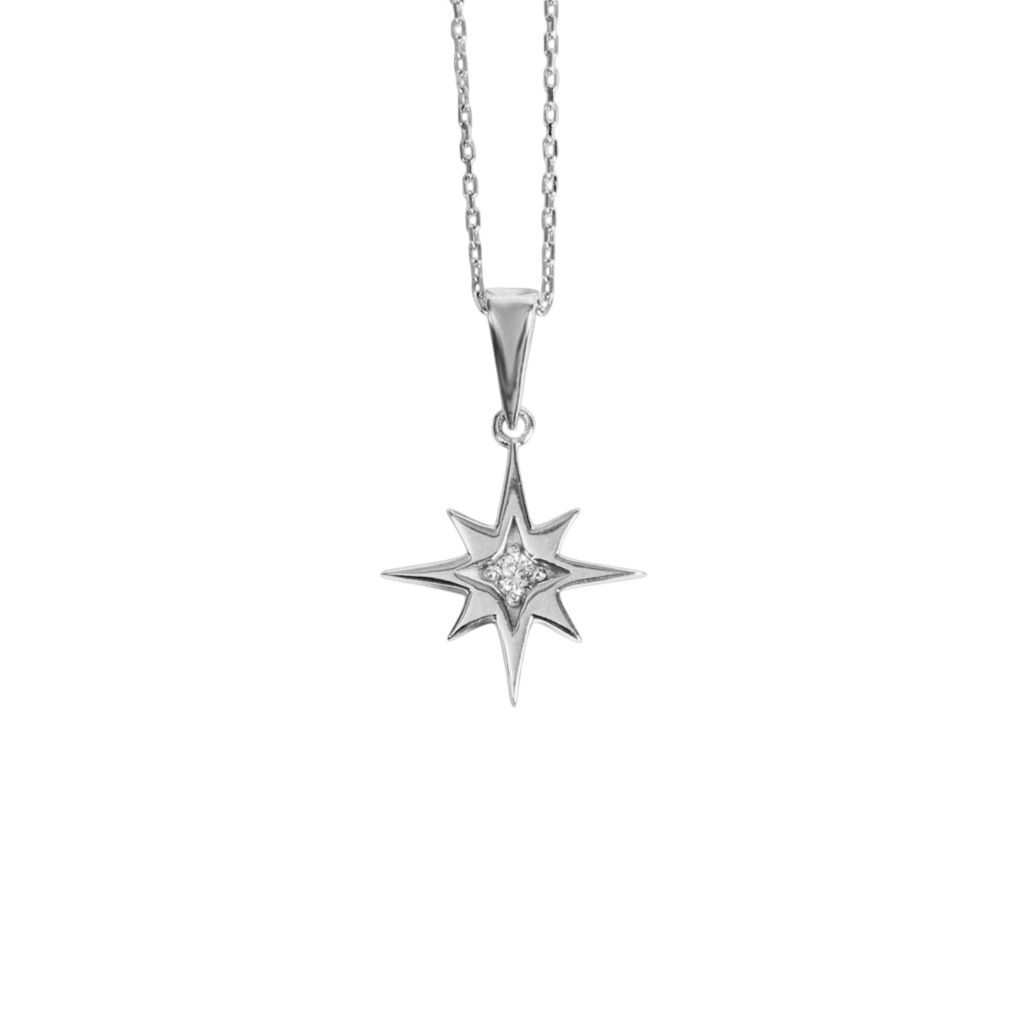 Tiny North Star Charm 1 Shine Pendant