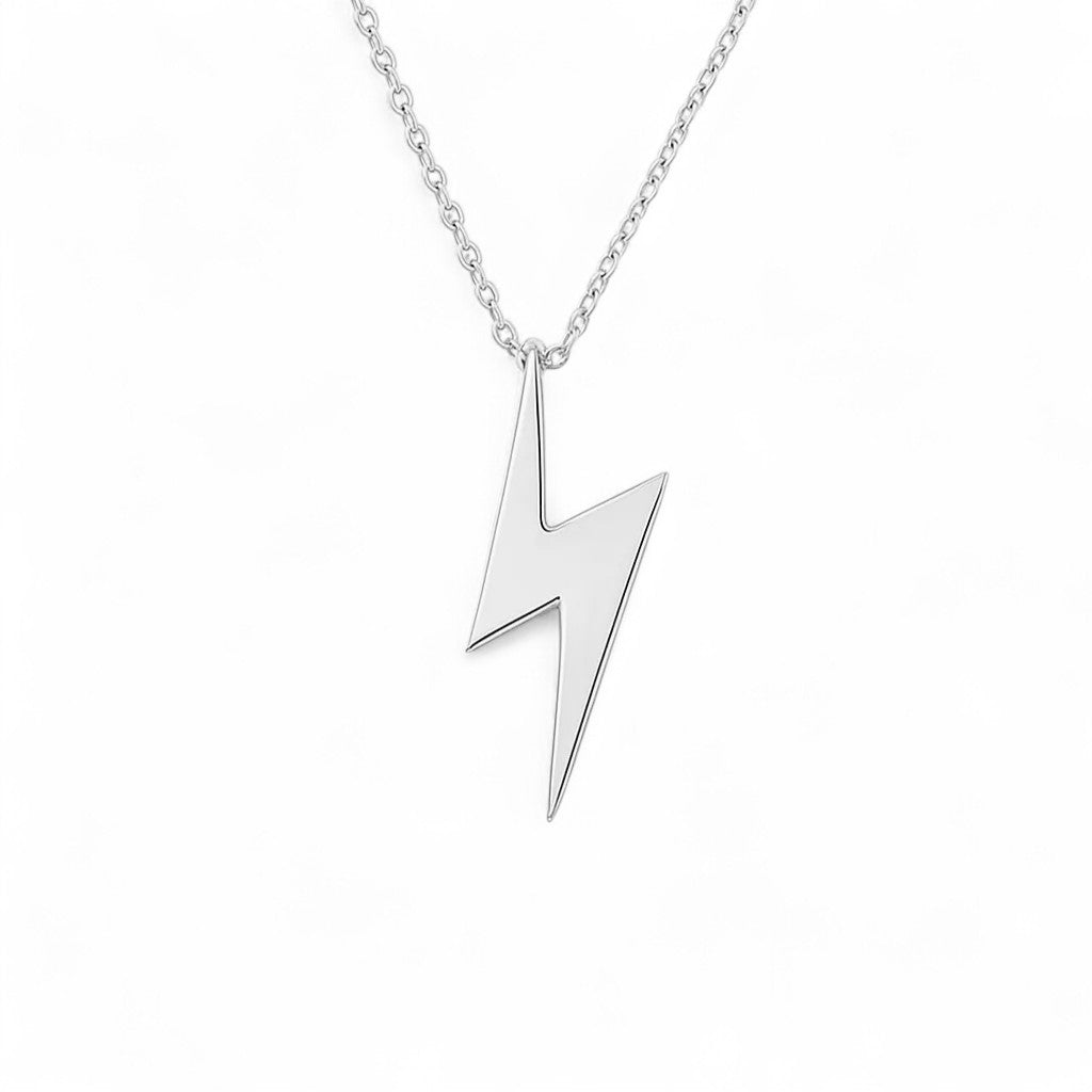 Thunder Lightning Gold Pendant