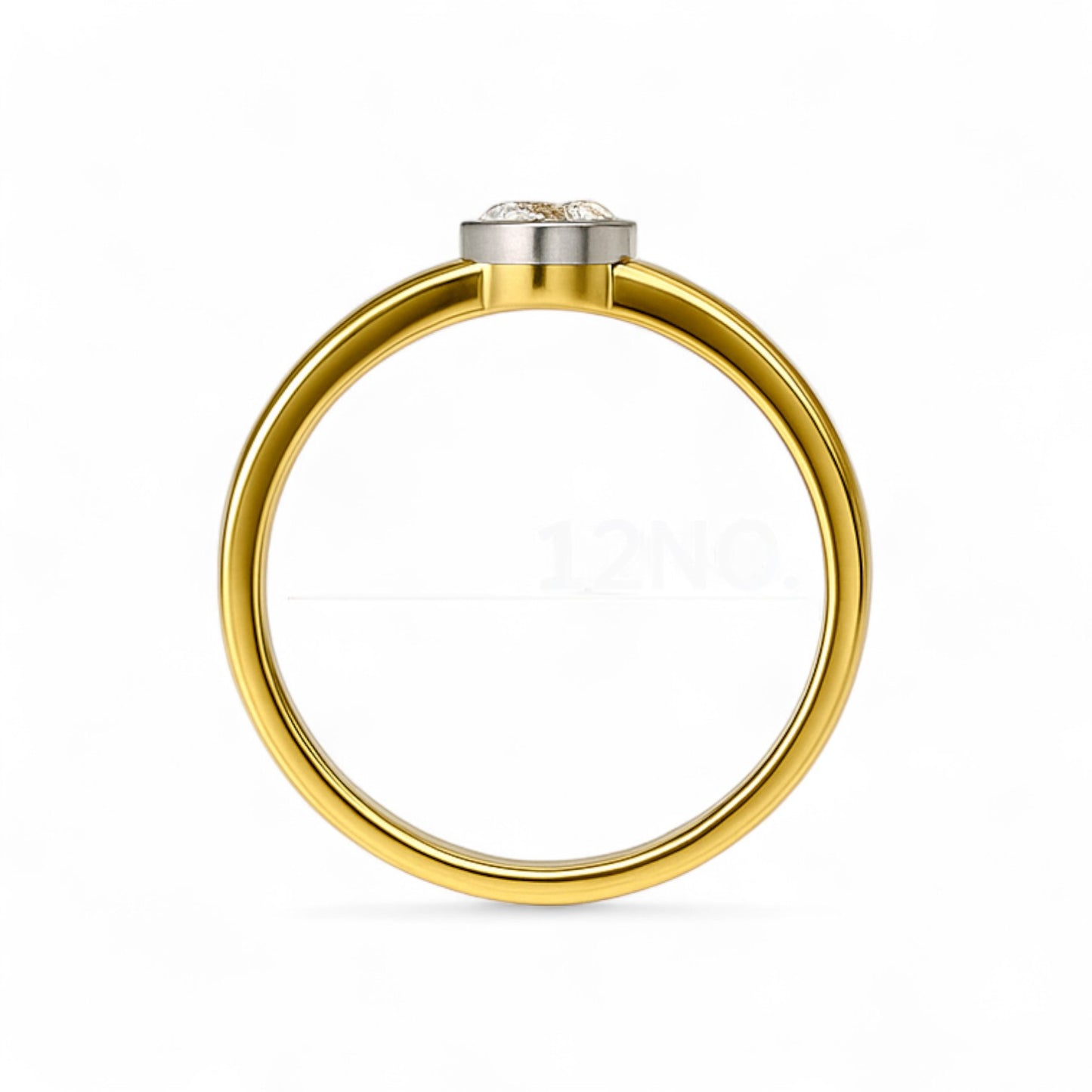 Bezel Solitaire Ring