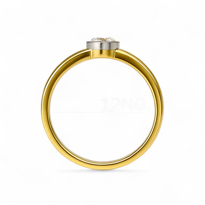 Bezel Solitaire Ring