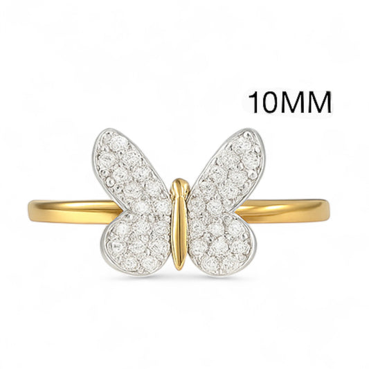 Butterfly Diamond Ring