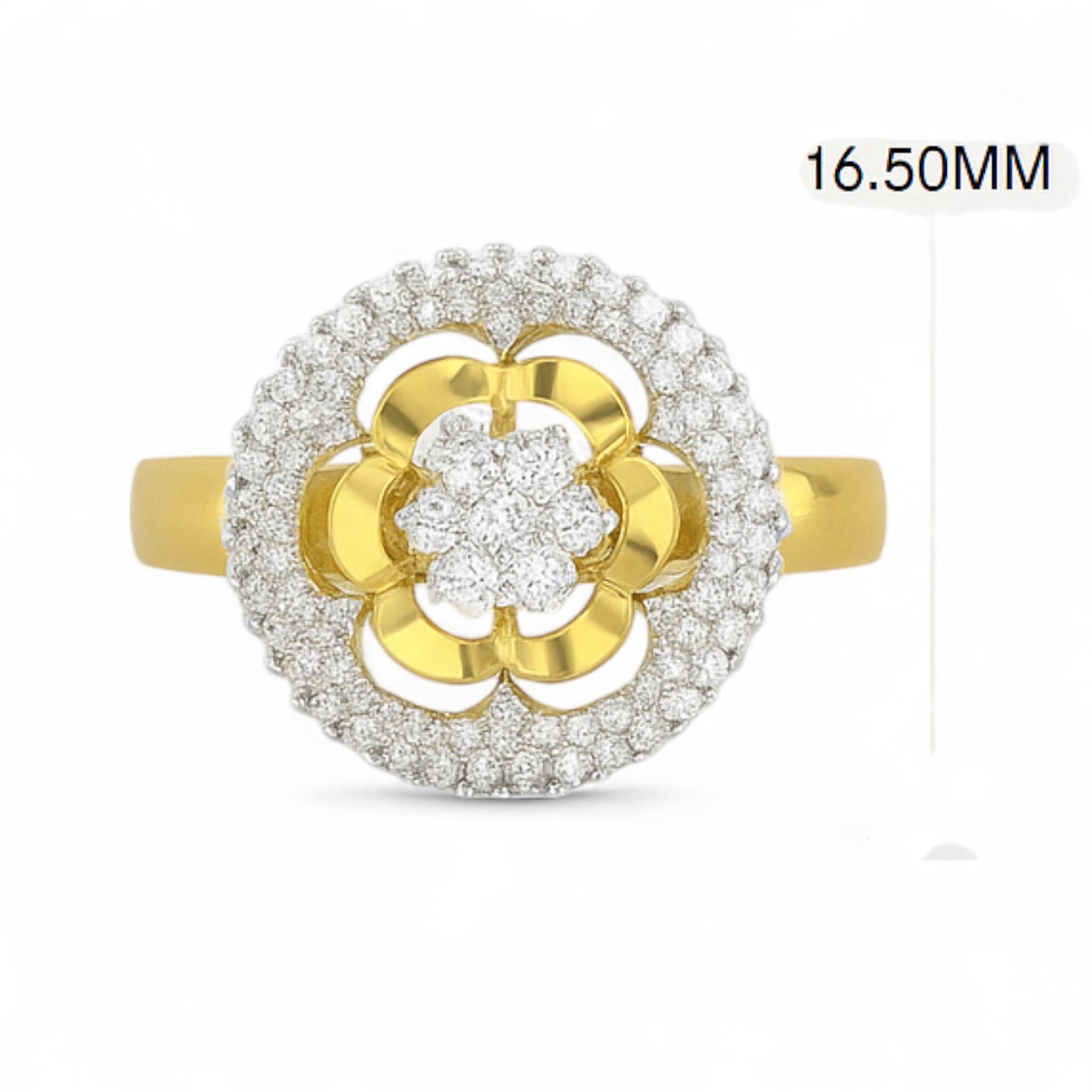 Floral Bloom Diamond Ring
