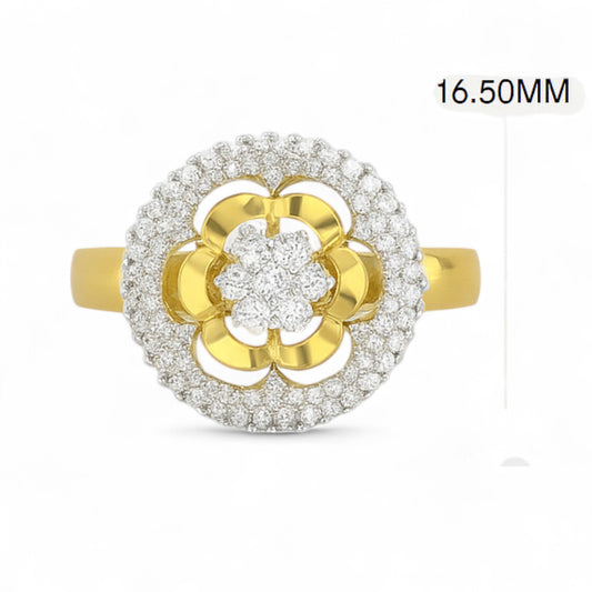 Floral Bloom Diamond Ring