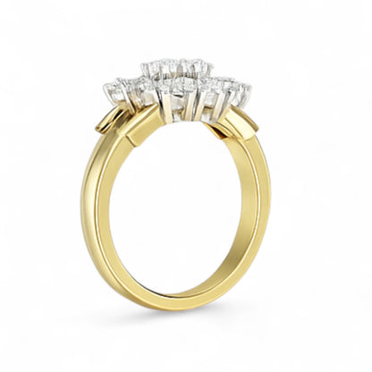 Classic Floral Diamond Ring