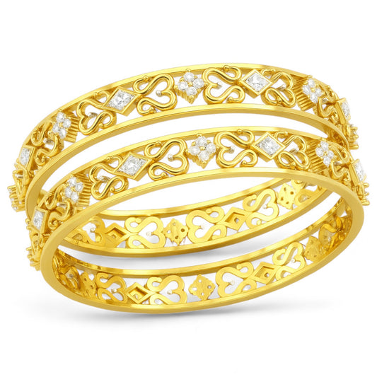 Royal Heritage Filigree Bangle