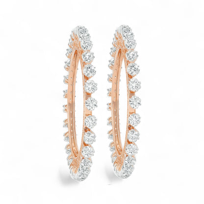 Regal Rose Cut Diamond Heritage Bangle