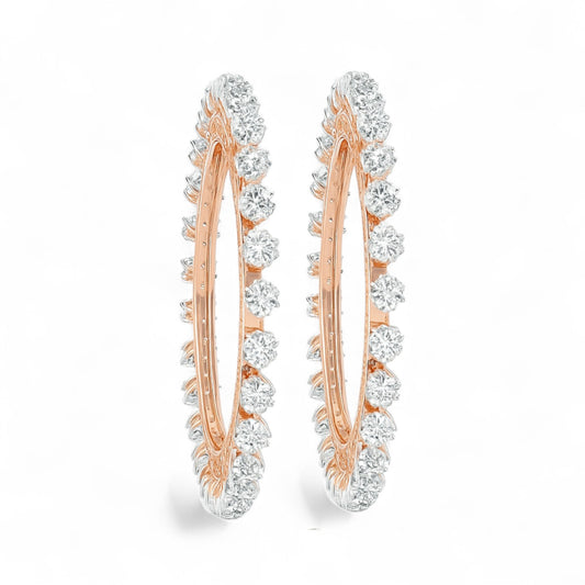 Regal Rose Cut Diamond Heritage Bangle