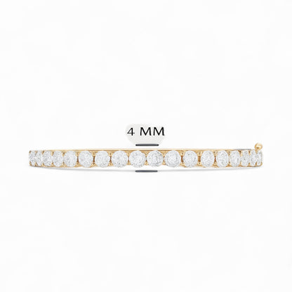 Classic Diamond Line Bangle