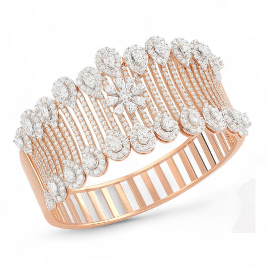 Diamond Majesty Cuff Bangle