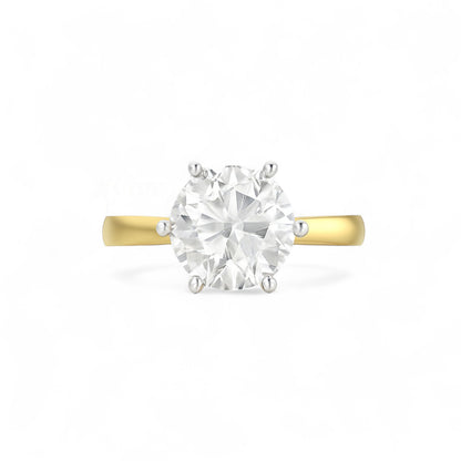 Round Solitaire Ring
