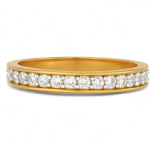 Classic Channel Set Diamond Band Ring