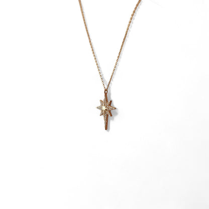 Mini Guiding Star Diamond Pendant