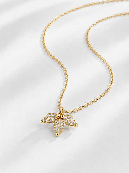 3 baby Leafs Signify Love for Nature Pendant
