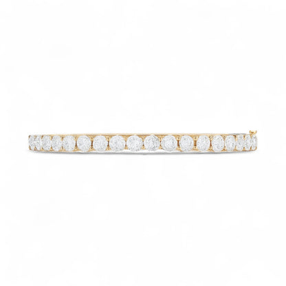 Classic Diamond Line Bangle