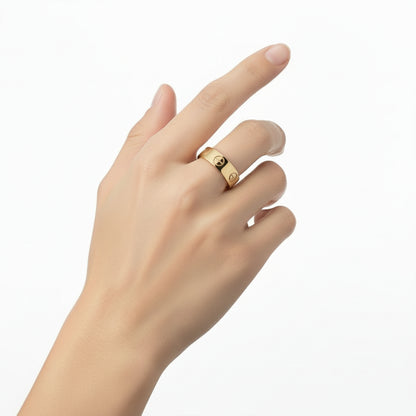 Love Band Unisex Ring