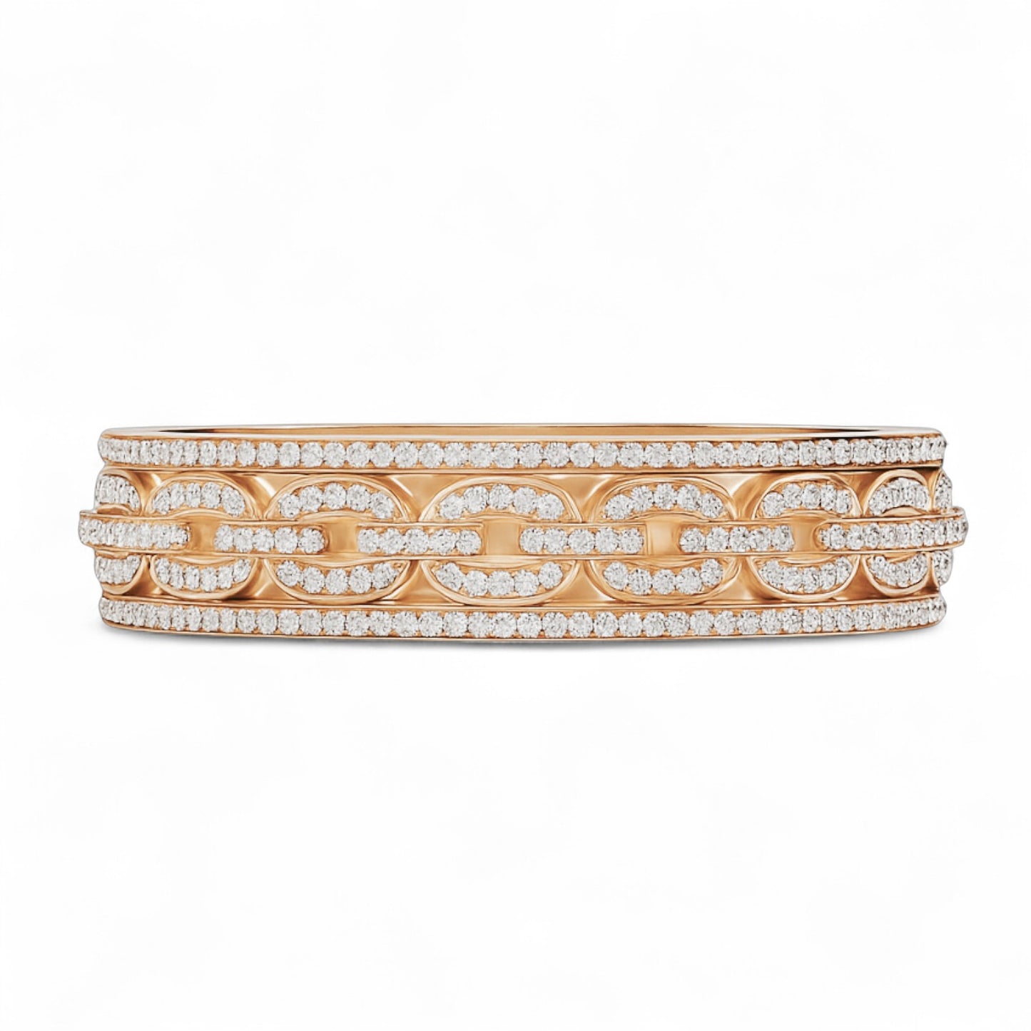 Imperial Chain Diamond Bangle