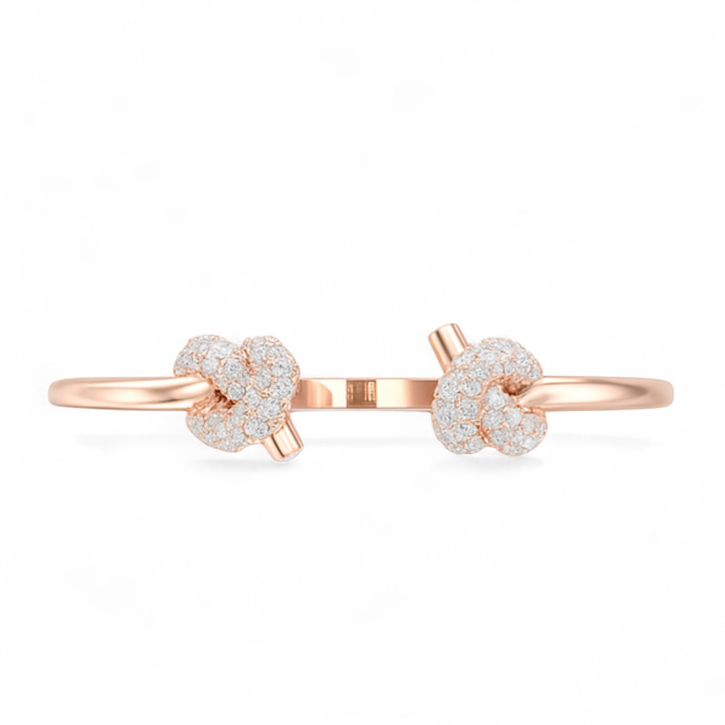 Diamond Knot Open Cuff Kadaa Bracelet