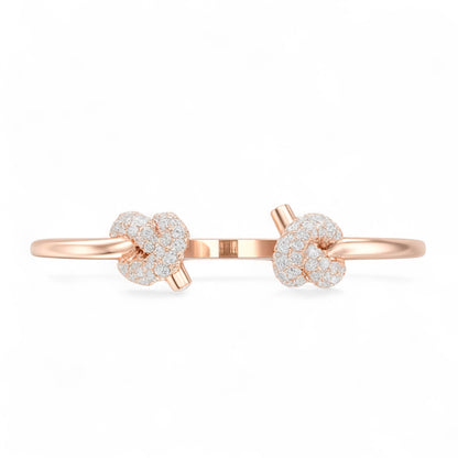 Diamond Knot Open Cuff Kadaa Bracelet