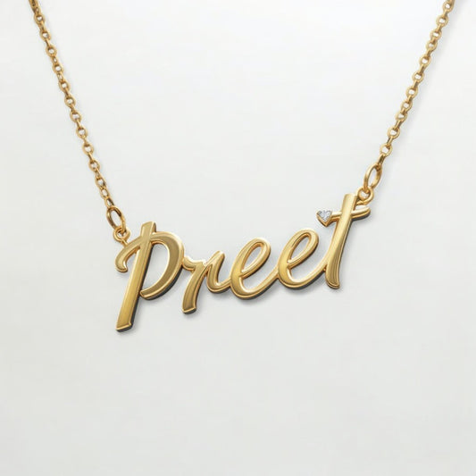 Bespoke name pendant