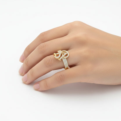 Heart Shaped Diamond Solitaire Promise or Engagement Ring