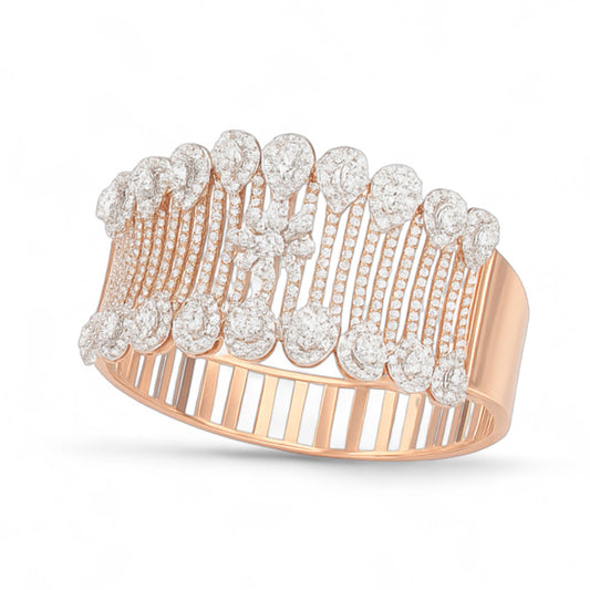 Diamond Majesty Cuff Bangle