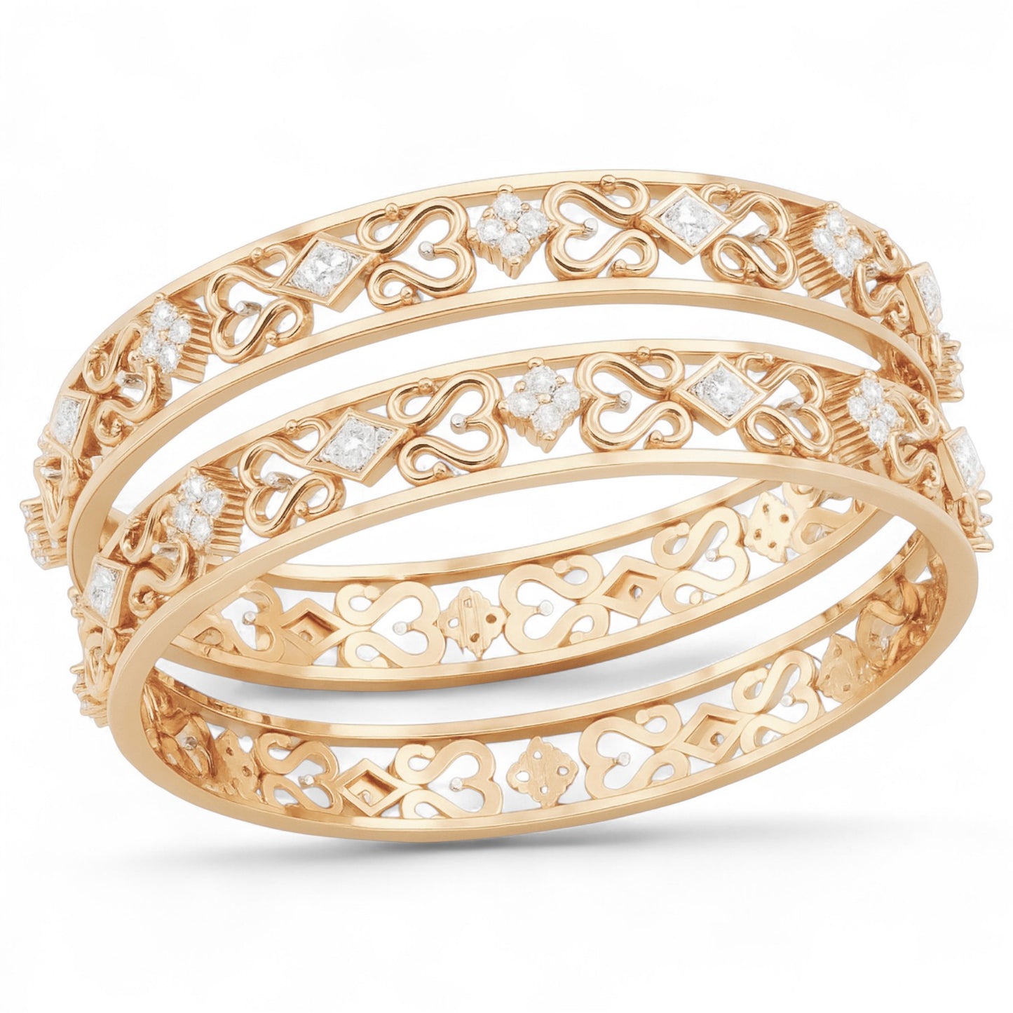 Royal Heritage Filigree Bangle