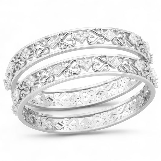 Royal Heritage Filigree Bangle