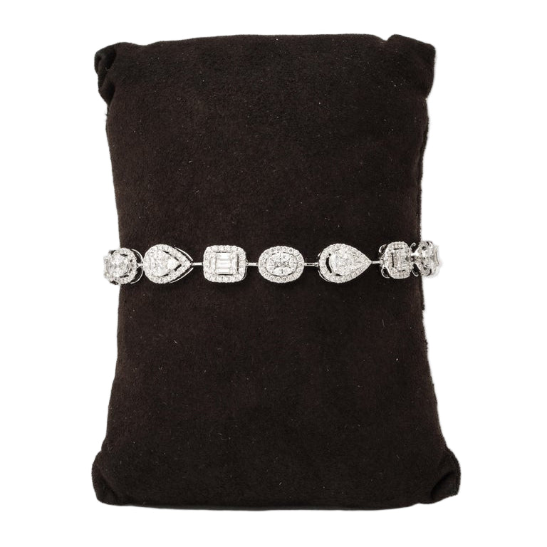Regal Marquise Diamond Bracelet