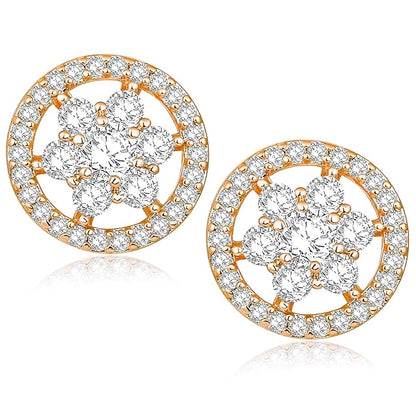 Round Halo Cluster Diamond Pendant