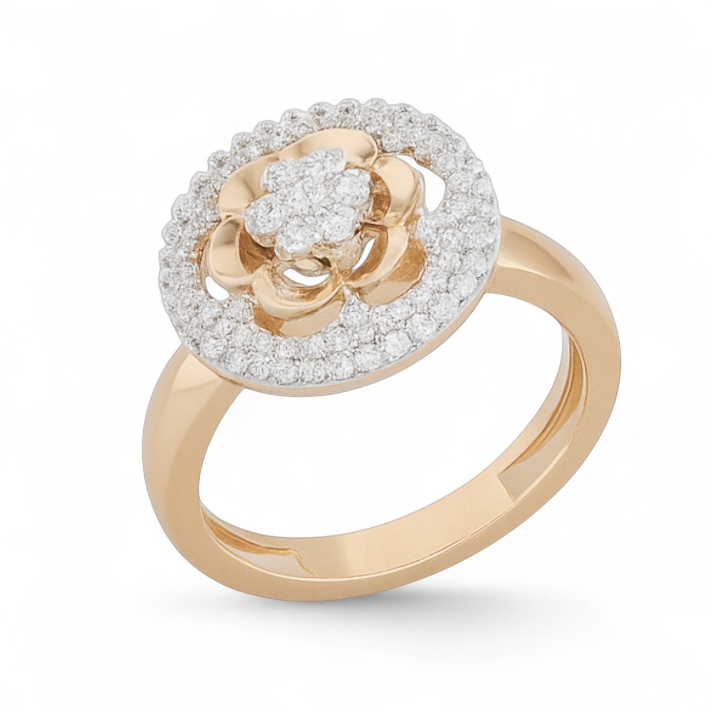 Floral Bloom Diamond Ring