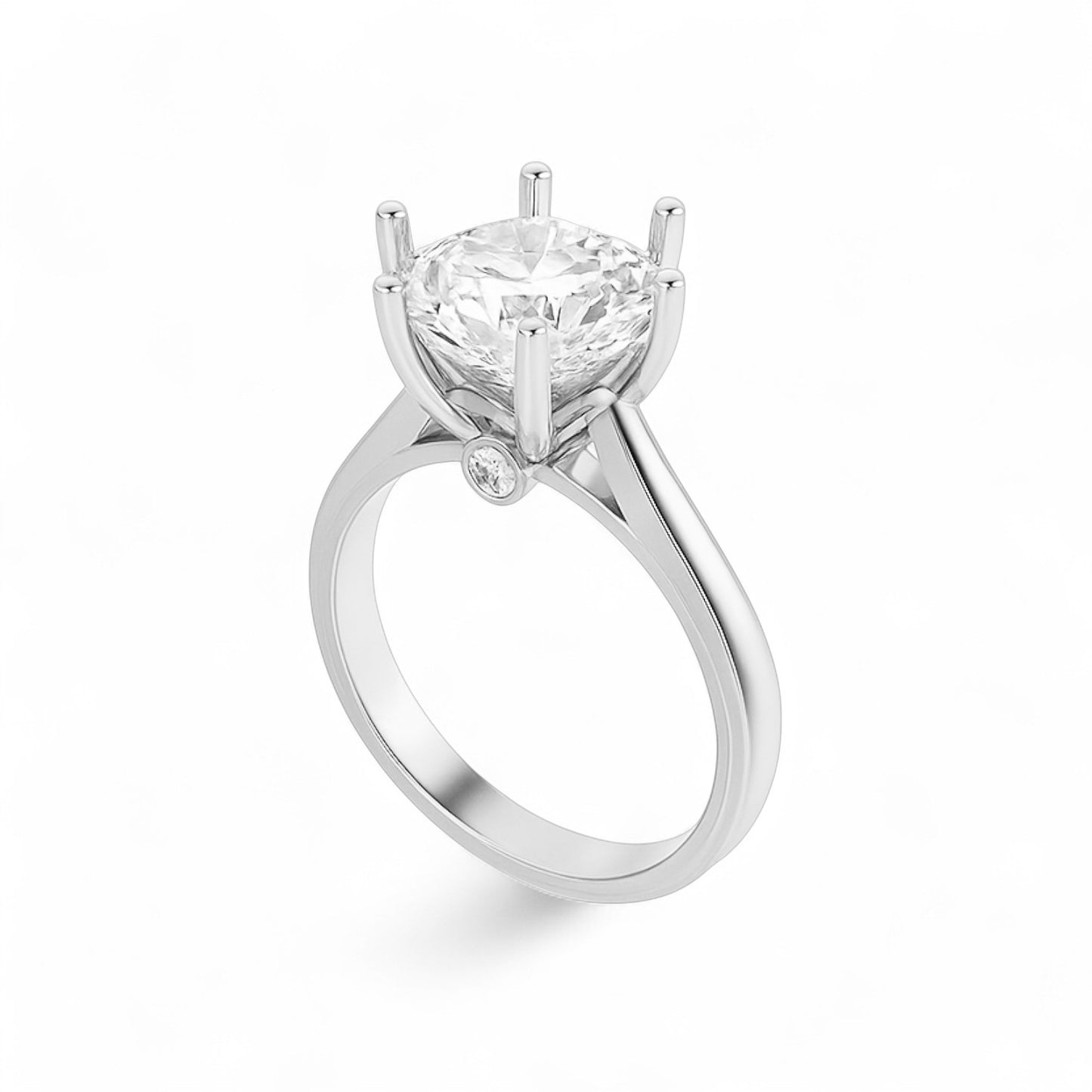 Round Solitaire Ring