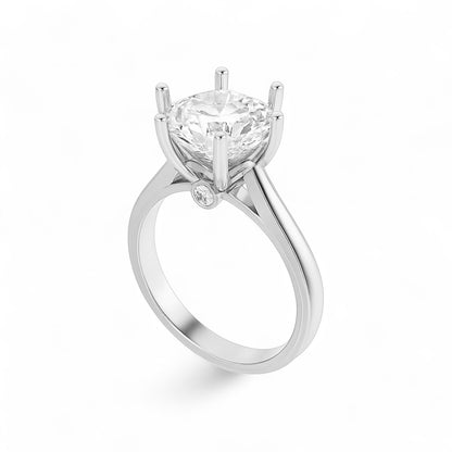 Round Solitaire Ring