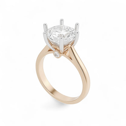 Round Solitaire Ring